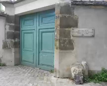 Picasa Entrée de la maison Balzac, rue Berton.